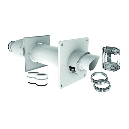 Polypro 4 in. Diameter Horizontal Termination Kit - Concentric 4PPS-HKC